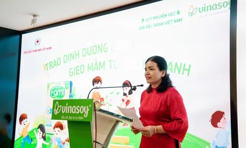 “Sữa đậu nành học đường” - Hành trình 10 năm bền bỉ trao dinh dưỡng lành, gieo mầm tương lai xanh