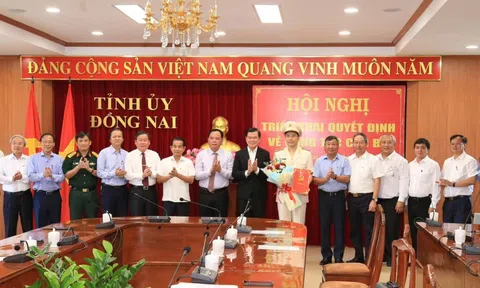 Lãnh đạo Công an Đồng Nai tham gia Ban Thường vụ Tỉnh ủy