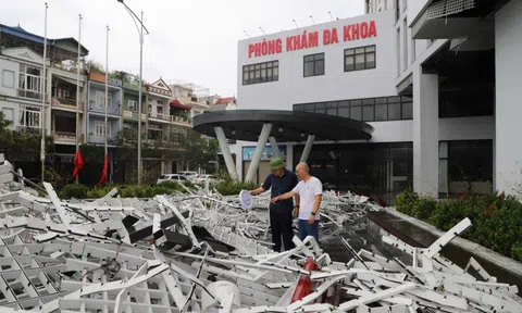 Quảng Ninh: Nhiều bệnh viện thiệt hại nặng, hệ thống điện nước tê liệt sau bão Yagi