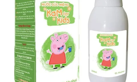 Thu hồi khẩn mỹ phẩm trẻ em và gel chăm sóc răng miệng