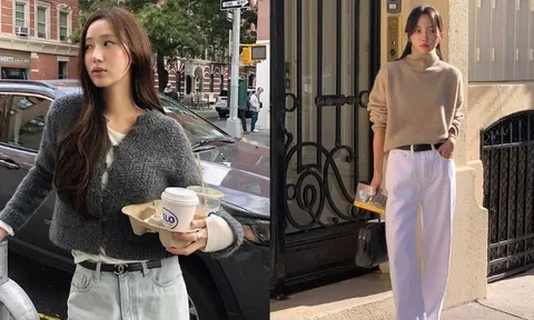 5 cách mặc áo len hack dáng cao ráo và thon thả hơn, chị em chưa chắc đã biết hết