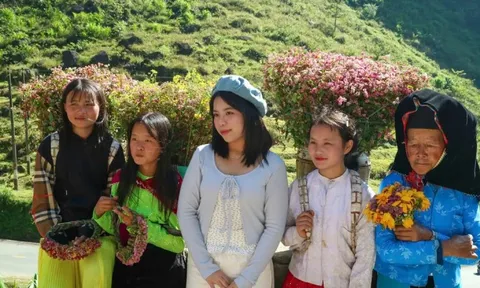 Gen Z rủ nhau lên núi săn mây, ngắm hoa tam giác mạch