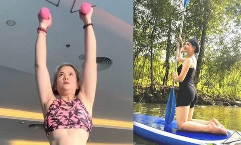 Nữ Đại tá là NSND, U60 tóc bạc trắng vẫn trẻ đẹp khó tin: Tập tạ thường xuyên, chồng là tài tử, đẹp trai