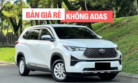 Lộ thông tin Toyota Innova Cross bản giá rẻ: Thấp hơn 755 triệu, mâm xe, đồng hồ và màn hình nhỏ hơn, không ADAS nhưng có ga tự động, 6 túi khí, 8 cảm biến