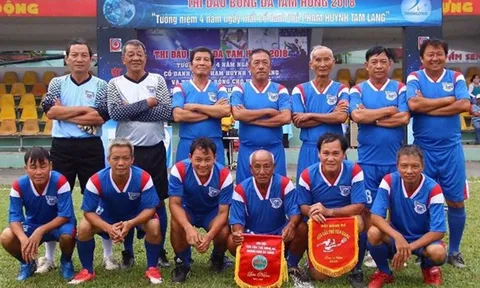 "Tiếu già" Hồ Văn Lợi - người nghệ sĩ trên sân cỏ