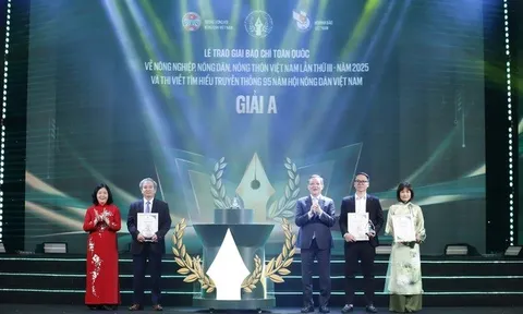 45 tác phẩm giành giải báo chí về tam nông năm 2025