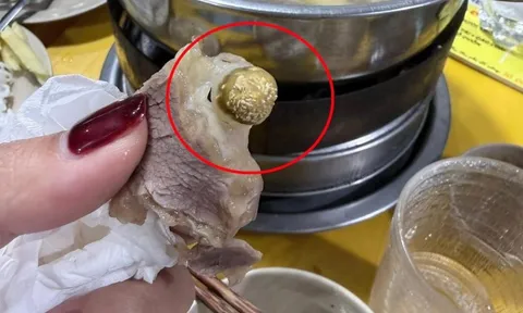 Quán bò nhúng dấm ở Hà Nội bị khách tố có dòi: Sáng quản lý phủ nhận, trưa quán dừng hoạt động