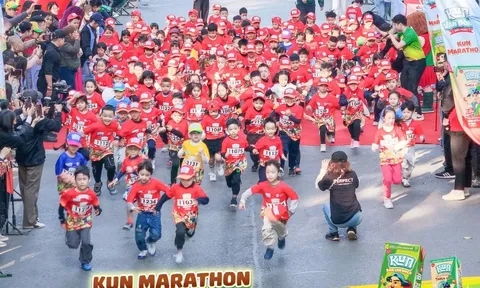 Kun Marathon 2025 Hà Nội: Nối dài những cung đường tuổi thơ sắc màu và gắn kết gia đình