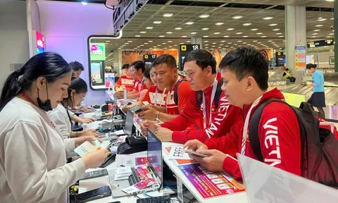 Đoàn Thể thao Việt Nam tới Thái Lan, sẵn sàng cho SEA Games 33