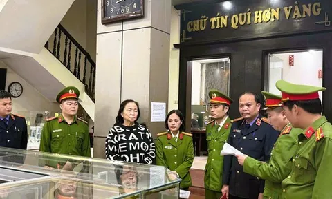 Bắt vợ chồng chủ tiệm vàng nổi tiếng ở Thanh Hóa