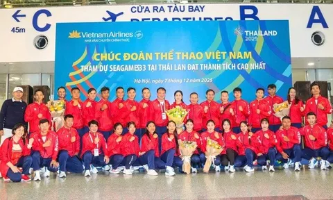 Dự SEA Games 2025: Đoàn Thể thao Việt Nam "lên đường với quyết tâm cao nhất"