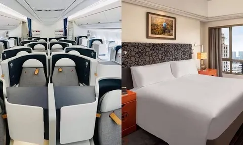 1 hãng hàng không hàng đầu đưa nguyên khách sạn lên máy bay đến Việt Nam