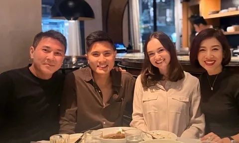 Mối quan hệ của Hoa khôi Thu Hương và con riêng của chồng