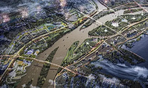 Quá khủng: Dự án đại lộ ven sông Hồng có vốn đầu tư 855.000 tỷ đồng, metro đi ngầm dọc bờ sông và có chung cư cao tầng