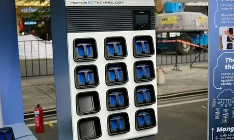 Thêm một 'cá mập' xác nhận triển khai mô hình tủ đổi pin xe điện tại Việt Nam từ 2026