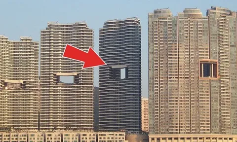 Tại sao các tòa nhà ở Hong Kong luôn có "lỗ thủng" ở giữa?