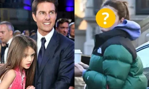 Nhan sắc Suri Cruise tuổi 19 gây hoang mang