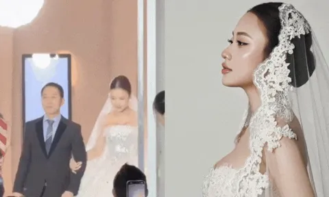 Đám cưới cháu nội danh ca Chế Linh: Nhan sắc cô dâu không một điểm trừ, thân thế chú rể gây bất ngờ lớn