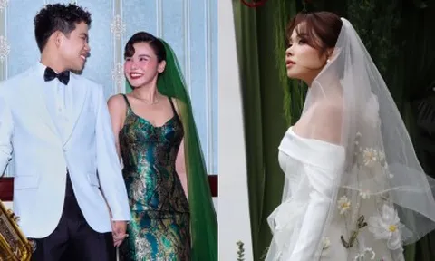 Mỹ nhân Việt vừa bí mật lên xe hoa tung luôn ảnh cưới, danh tính chú rể được hé lộ