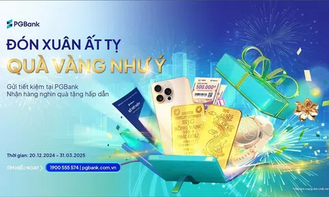 Đón Xuân Ất Tỵ – Quà Vàng Như Ý” cùng PGBank