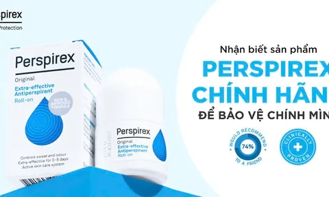 Nhận biết lăn khử mùi Perspirex chính hãng để bảo vệ chính mình