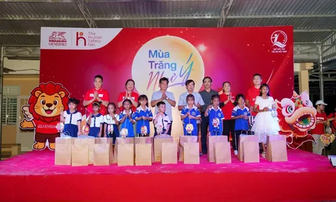 Generali Việt Nam mang “Mùa trăng như ý” đến trẻ em An Giang