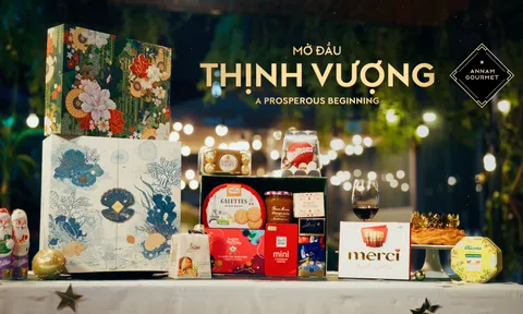 Mở đầu thịnh vượng: Nghệ thuật trao quà và bàn tiệc lễ hội tại Annam Gourmet