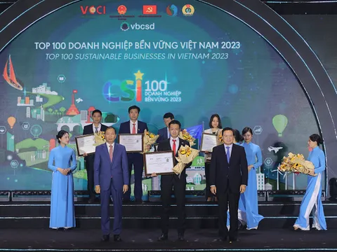 Bridgestone Việt Nam Xuất Sắc Được Vinh Danh Top 100 Doanh Nghiệp Bền Vững 2023