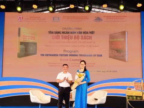 Ra mắt hai bộ sách “Ngàn năm văn hiến quốc gia Việt Nam” và “Tín ngưỡng thờ cúng Hùng Vương ở Việt Nam”
