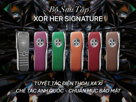XOR x Elle: Chiêm ngưỡng BST điện thoại xa xỉ lấy cảm hứng từ đá quý