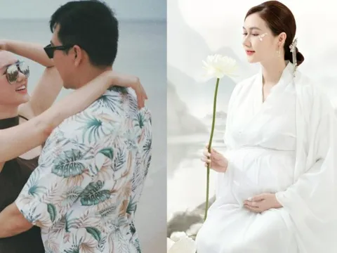 "Mỹ nhân phim giờ vàng VFC" bầu lần 3 với chồng doanh nhân bí ẩn hơn 11 tuổi?