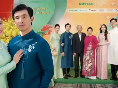 Midu và gia đình Chủ tịch Nhựa tái chế Duy Tân lộ bức ảnh chưa từng thấy