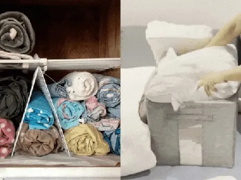 Cách cất đồ trong tủ của phụ nữ trung niên khiến tôi phải thốt lên: Sao họ thông minh thế!