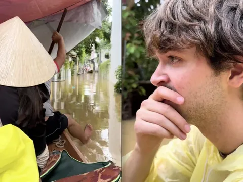 Khách Tây mắc kẹt suốt 12 tiếng trong nước lũ ở Hội An, tiết lộ "lòng quặn lại" khi nghe thông tin từ người dân