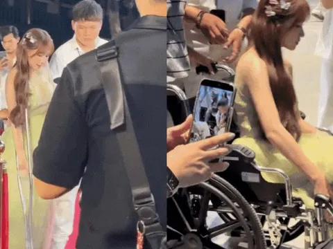 Hòa Minzy phải ngồi xe lăn, tình trạng chấn thương gây lo lắng
