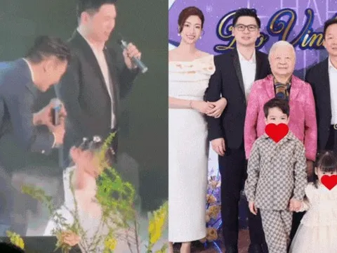 Hai thiếu gia nghìn tỷ song ca cực ngọt mừng sinh nhật bầu Hiển, spotlight lại thuộc về ái nữ nhà Đỗ Mỹ Linh