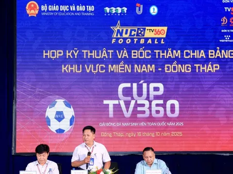 Khởi tranh giải bóng đá sinh viên toàn quốc khu vực miền Tây Nam Bộ