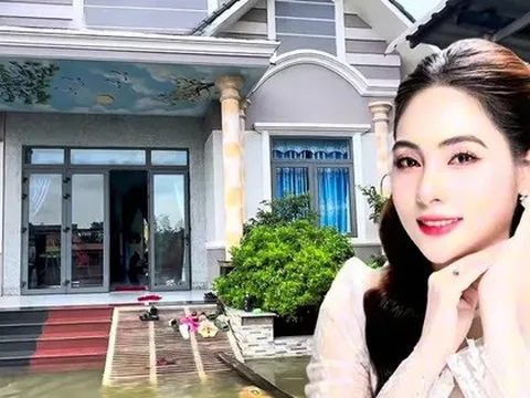 Biệt thự 6000m2 của ca sĩ Ngọc Hân chìm trong biển nước