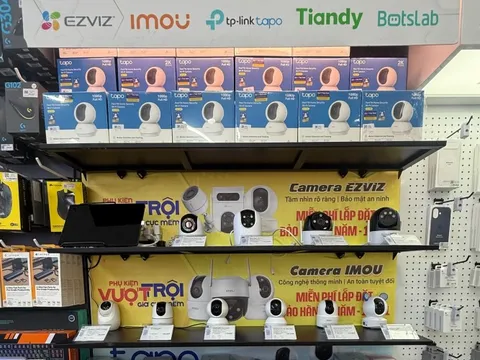 Thế Giới Di Động chạm mốc bán ra 1 triệu camera - doanh số tăng gấp 10 lần trong 3 năm