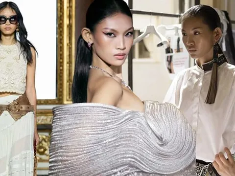 Cô gái "vượt mặt" Hoàng Thùy trình diễn cho show chính thức của Chanel là ai?