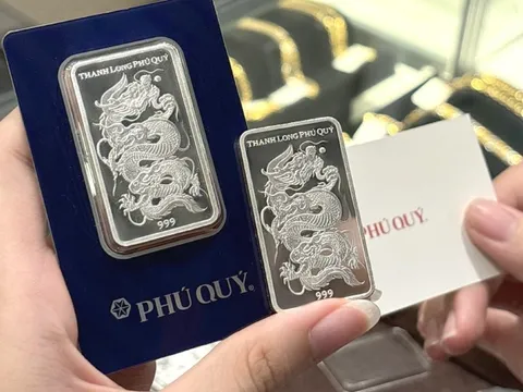 Giá bạc bật tăng sau khi xuống thấp nhất 1 tháng