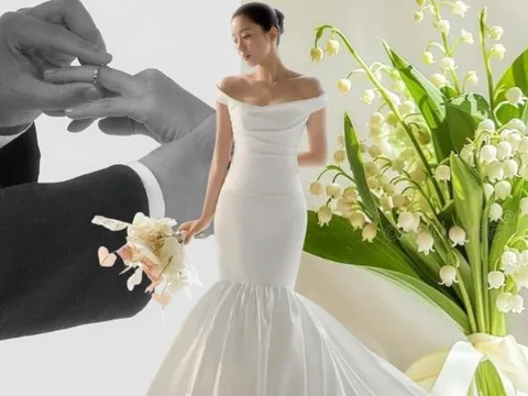 Chị Đẹp trong nhóm nhạc tuổi thơ lên xe hoa thật rồi, còn cầm hoa cưới đắt nhất thế giới