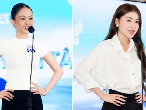 Nhan sắc 'không phải dạng vừa' của nữ sinh miền Tây trong vòng casting cuộc thi Hoa hậu Sinh viên Hòa bình Việt Nam 2025