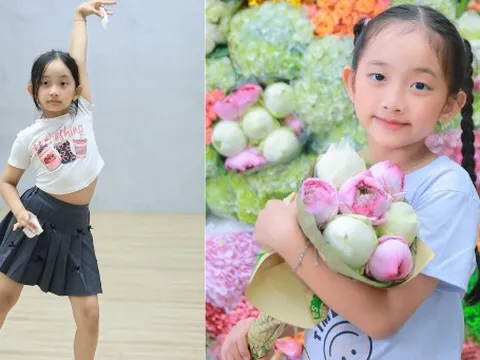 "Mợ chảnh" nhà Khánh Thi - Phan Hiển 7 tuổi đã mang thần thái giống mẹ - nữ hoàng dancesport, visual công chúa xinh yêu