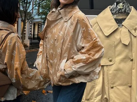 Chanel bán áo khoác gần 200 triệu, quan trọng là phải dầm mưa mới biết đang mặc đồ hiệu!