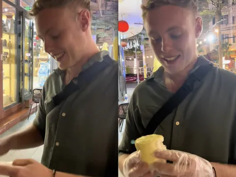 Khách Tây liều thử loại quả Việt bị các khách sạn "cấm cửa", dân mạng lập tức đồng cảm