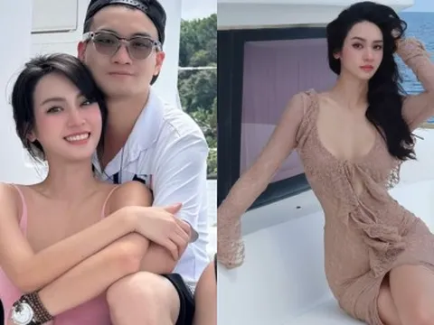 HOT: Doanh nhân Đức Phạm công khai hẹn hò Á hậu Vũ Thuý Quỳnh, đăng ảnh nói 2 chữ cực tình