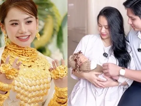 Ái nữ tiệm vàng lớn nhất miền Tây sinh con đầu lòng: Công chúa tiệm vàng đời thứ 3, cuộc sống vàng son từ trong nôi