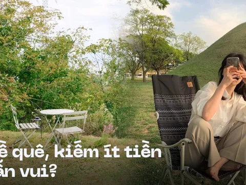 Ở thành phố mệt quá thì về quê