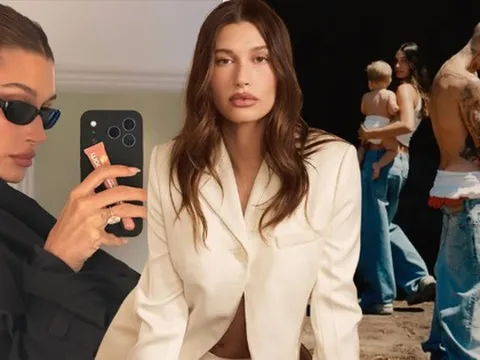 Hailey Bieber - Từ người vợ, người mẹ đến “nữ hoàng” tỉ đô của Rhode